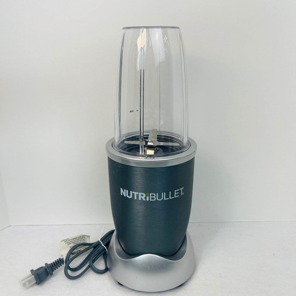 NutriBullet Personal Blender Charcoal Gray Silver NB-WL088-23 600W High Speed